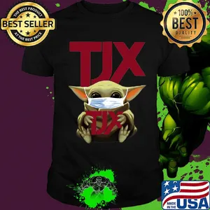 Star wars baby yoda mask hug tjx companies covid-19 shirt