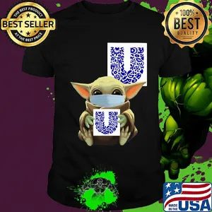 Star wars baby yoda mask hug unilever covid-19 shirt