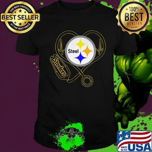 Steelers hear stethoscope love shirt