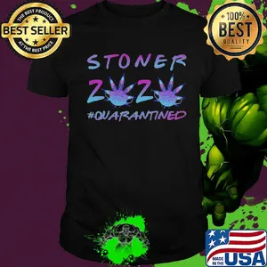 Stoner 2020 weed quarantined mask shirt
