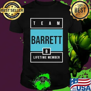 Team barrett lifetime member shirt