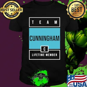 Team cunningham lifetime member shirt