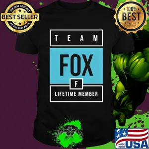 Team fox lifetime member shirt
