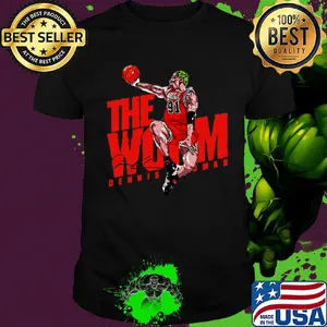 The Wom 91 Dennis Rodman Chicago Bulls Signature Shirt