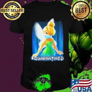 Tinker bell quarantined Covid-19 Disney shirt