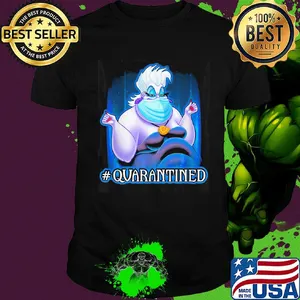 Ursula quarantined Disney mask Covid-19 shirt