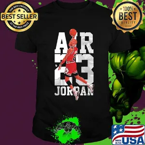 Air 23 jordan player basketball nba chicago bulls shirt