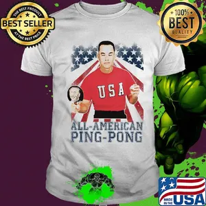All American ping pong American flag veteran Independence Day shirt