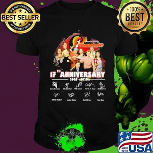 Arrested development 17th anniversary 2003 2020 signatures shirt