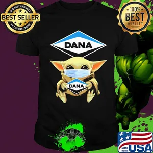 Baby Yoda face mask hug Dana shirt