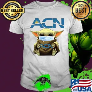 Baby Yoda hug ACN mask shirt