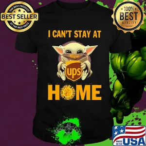 Baby Yoda hug Ups I can't stay at home Covid-19 mask shirt