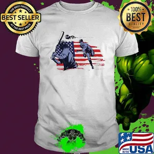 Baseball American flag veteran Independence Day shirt