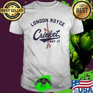 Baseball london royce cricket est. 17 shirt