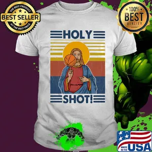 Basketball jesus holy shot vintage shirt