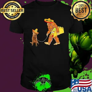Bigfoot taco chesapeake bay retriever dog shirt