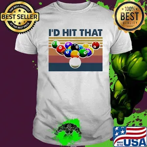 Billard I'd hit that vintage shirt