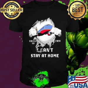Blood inside planes covid-19 2020 i can't stay at home shirt