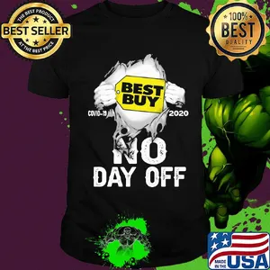 Blood insides best buy covid-19 2020 no day off shirt