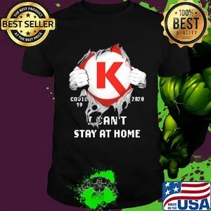 Blood insides Circle covid-19 2020 I can't stay at home shirt