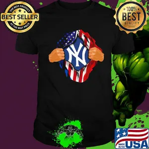 Blood insides new york giants american flag independence day shirt