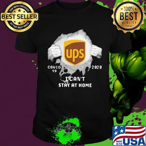 Blood insides ups covid-19 2020 I can't stay at home shirt