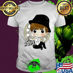 Bts bangtan boy same cartoon j-hope v rap monster shirt
