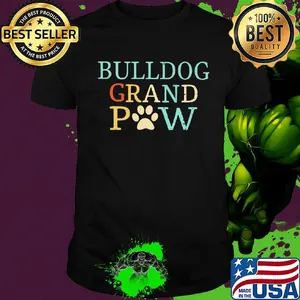Bulldog grand paw vintage shirt