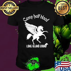 Camp half blood long island sound horse shirt