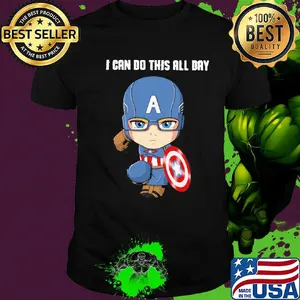 Captain Marvel I can do this all day shirt