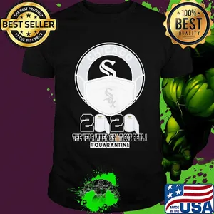 Chicago white sox mask 2020 the year when shit got real quarantine toilet paper shirt