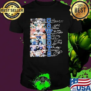 Cowboys Roger Staubach Troy aikman Randy White signature shirt