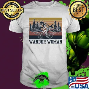 Cycling wander woman vintage shirt