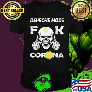 Depeche mode skull fuck coronavirus shirt