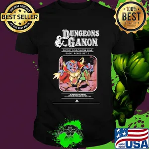 Dungeons ganon fantasy role playing game basic rules set shirt