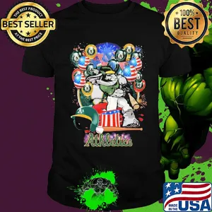 Elephant oakland athletics happy independence day mask soap firework balloon american flag shirt