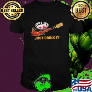 Fireball cinnamon whisky nike just drink it shirt