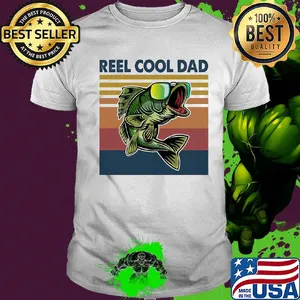 Fishing reel cool dad vintage 2020 shirt