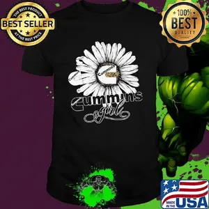 Flowers cummins girl logo shirt