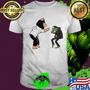 Frog piggy fiction dance shirt