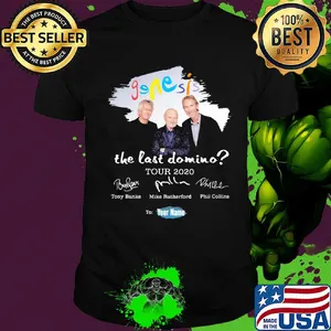 Genesis the last domino tour 2020 to your name signatures shirt