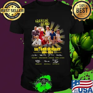 Gilligan's island 56th anniversary 1964 2020 signature shirt