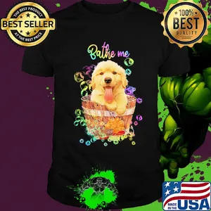 Golden bathe me my boss shirt