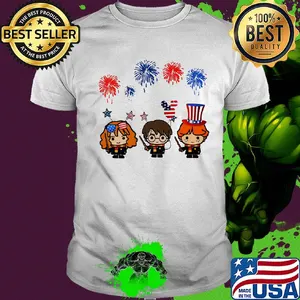 Harry Potter American flag veteran Independence Day shirt