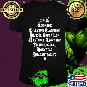 I'm a zooming lesson planning remote education distance learning shirt