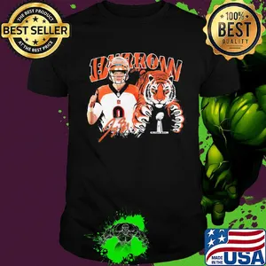 Joe burrow lsu tigers champions signature shirt