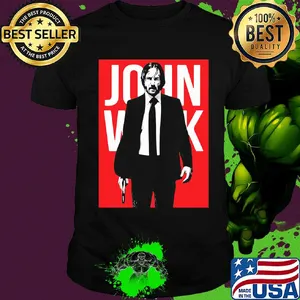 John wick keanu reeves art shirt