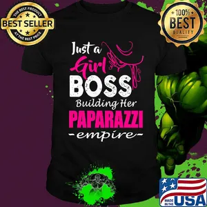 Just girl boss building her paparazzi empire shirt