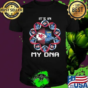 Kansas city chiefs and kansas city royals it's in my dna shirt