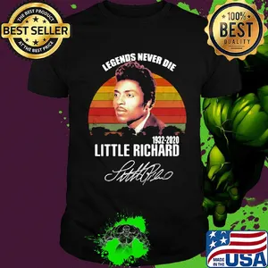 Legends never die 1932 2020 little richard signature vintage shirt